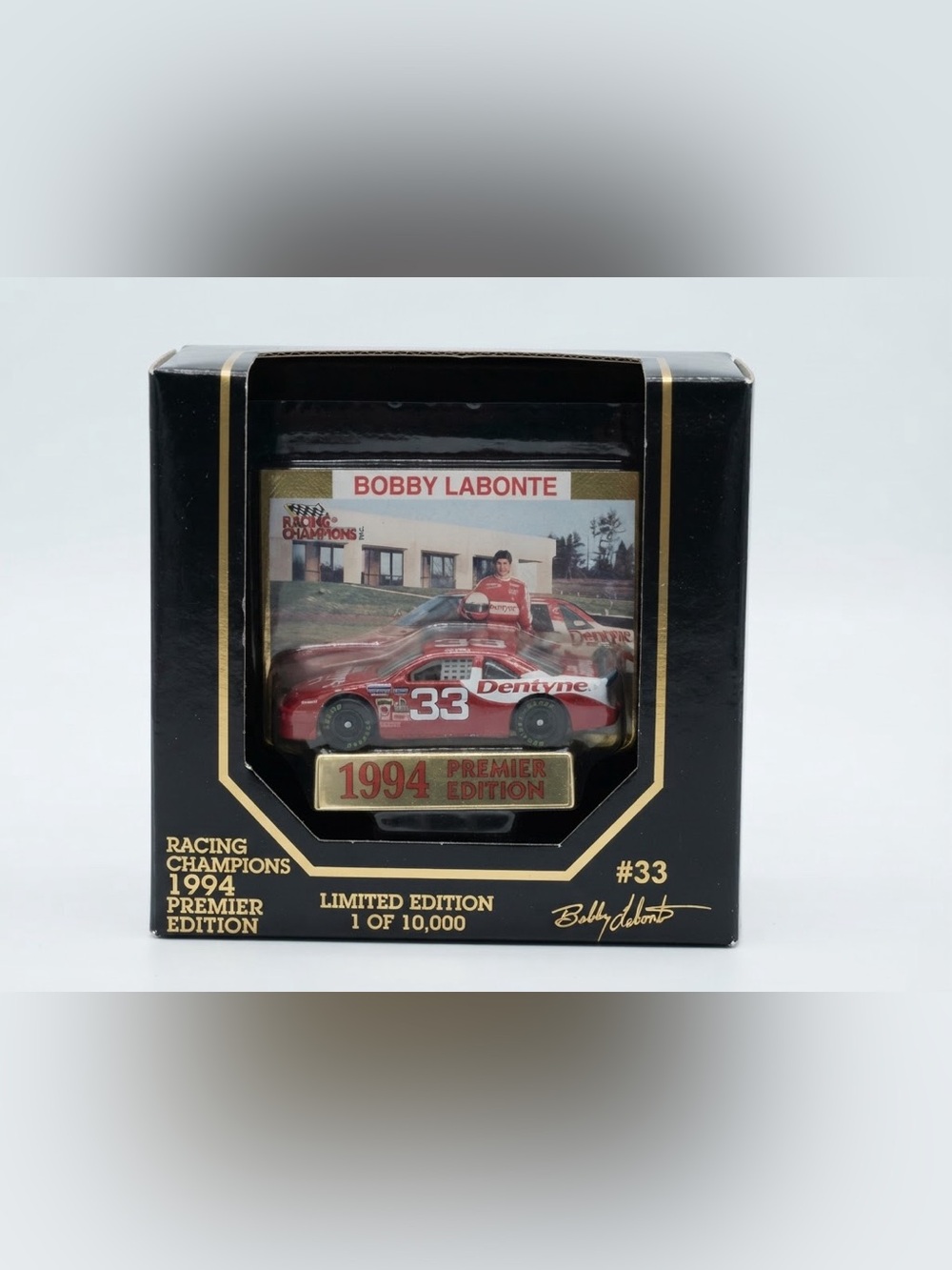 Limited Edition Red Die-Cast Racing Car - 1994 Premier Edition